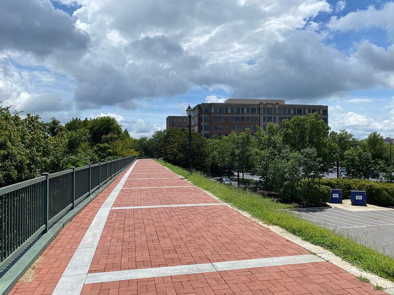 Augusta Riverwalk beside the Savannah River, Georgia